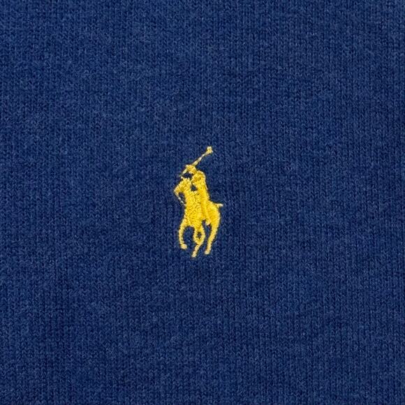 Polo Ralph Lauren 1/4 Zip Pullover Preppy Casual Classic Country Club Blue 2XLT - Picture 4 of 7